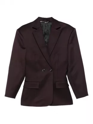 Double-breasted Pinstripe-detail Blazer