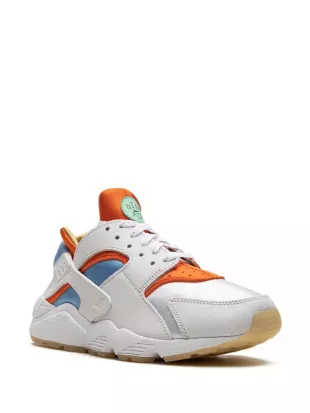 Air Huarache White Safety Orange sneakers