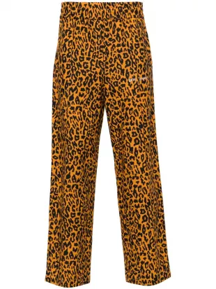 Cheetah-print Track Pants