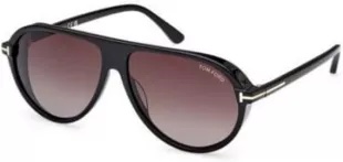 Black/Grey Brown Shaded Sunglasses