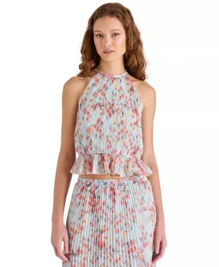 Emil Top in Iris Blue