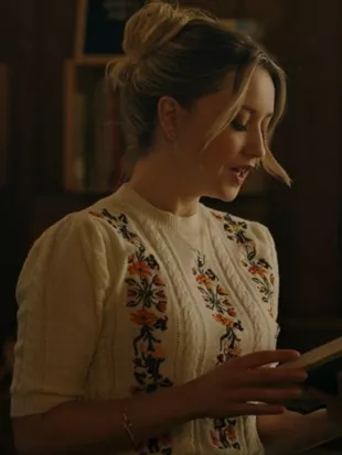 A Season To Blossom Emily Tennant Flower Sweater