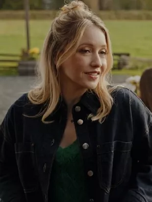 A Season to Blossom Emily Tennant Denim Jacket