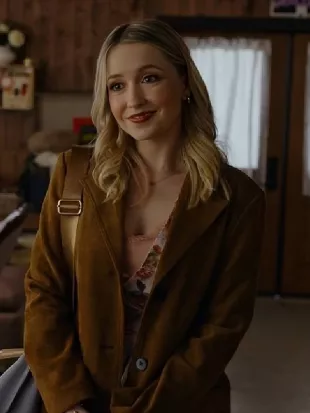 A Season to Blossom Emily Tennant Brown Coat