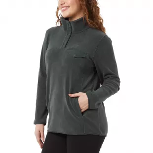 Ladies' Snap Fleece Pullover