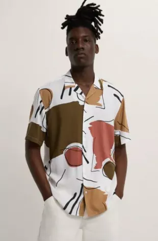 Printed Short Sleeve Shirt