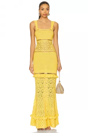 Winona Crochet Dress
