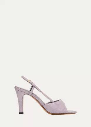 Ayer Snake Slingback Sandals