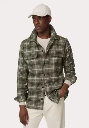 Textured Check Over