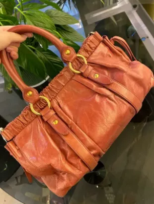 Wander Matelassé Nappa Leather Hobo Bag
