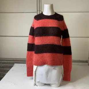 Lana Brushed Striped Sweater
