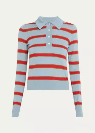 The Memphis Long Sleeve Polo Sweater