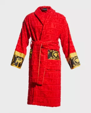 Unisex Barocco Sleeve Robe