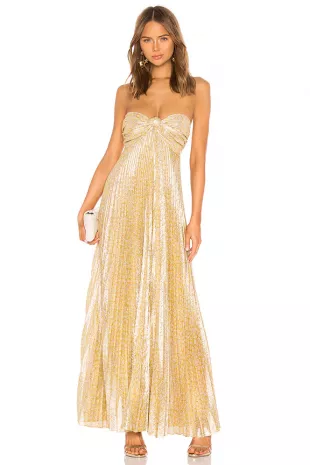 Joya Dress in Gold