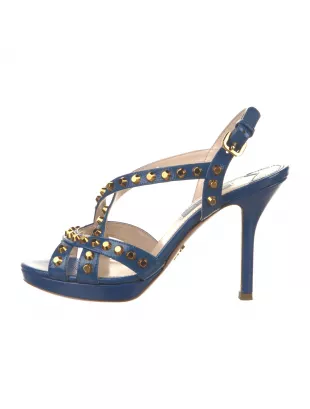 Studded Leather Sandals
