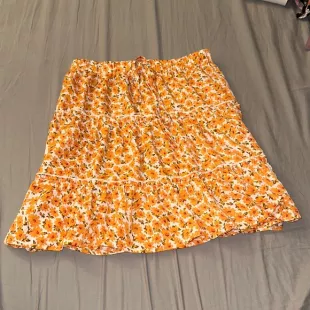Floral Mid Skirt