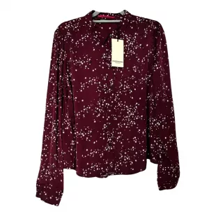 Milky Way Crimson Jacquard Shirt