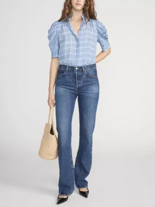 The Plaid Gillian Top
