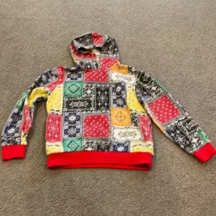 Bandana Patchwork Hoodie