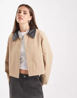 Cropped Barn Jacket