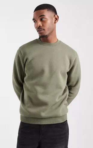 Essentials Sweatshirt in Dusty Olive