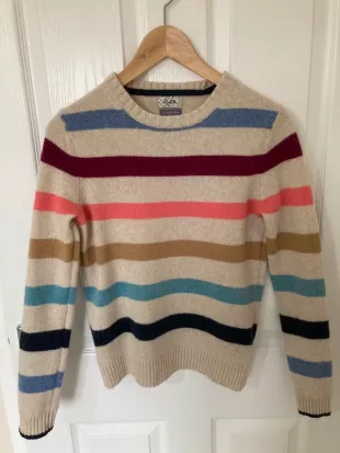 Rainbow Striped Sweater