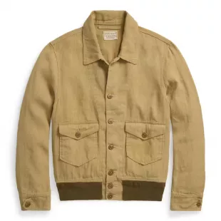 Linen Cotton Canvas Jacket