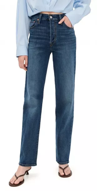 Ribcage Full-Length Jeans