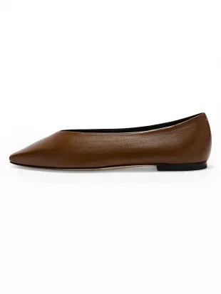Betty Leather Flats