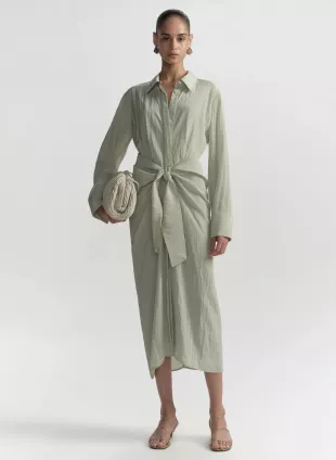 A.L.C. - Alexandria Faux Leather Cut Out Dress A.L.C. - Alexandria Faux Leather Cut Out Dress