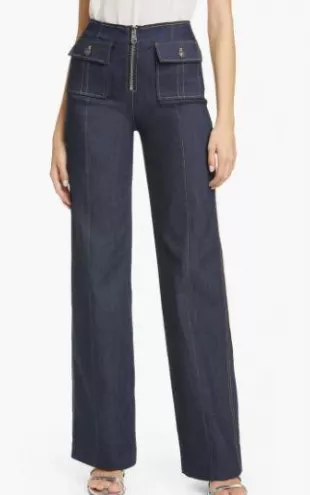 Azure Wide Leg Jeans