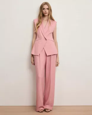 Marbeau canvas wide-leg Pants