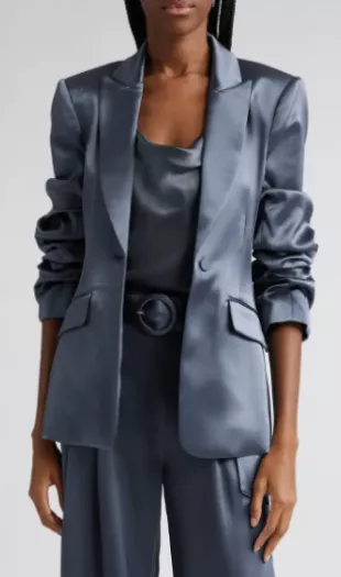 Cheyenne Satin Blazer