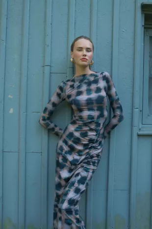 Shibori Dress