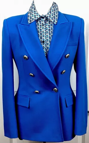 Tailored Double Breasted Blazer