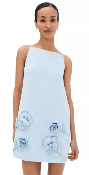 Self Portrait Flower Mini Dress