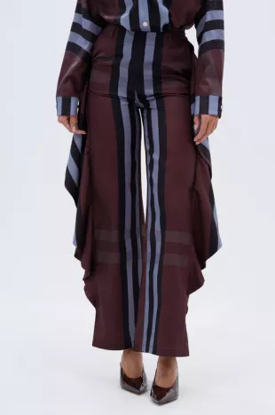 Luxury Life Plaid Palazzo Pant