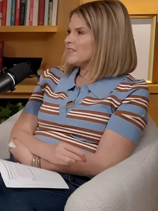 Today Show 2026 Jenna Bush Hager Polo Top