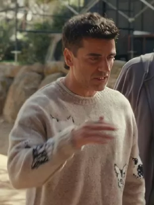 Beef S02 Josh Crane-Martin Cat Print Sweater