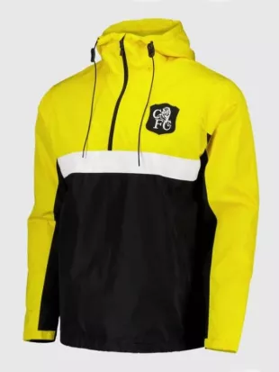 Chelsea 97 Cup Final Reinspired Half-Zip Windbreaker Jacket