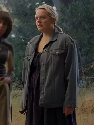 Imperfect Women 2026 Elisabeth Moss Denim Jacket