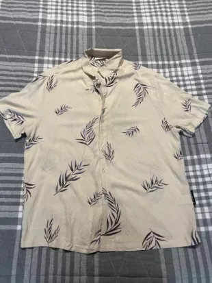 Million Dollar Secret S02 Hunter Call Leaves Print Shirt
