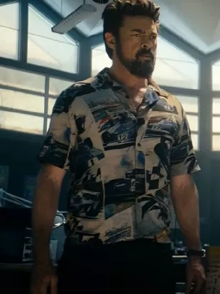 The Boys Karl Urban S05 Car Printed Shirt