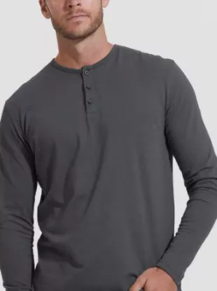 Classic Long Sleeve Henley
