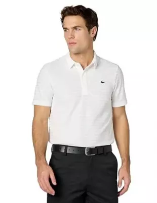 Sport Short Sleeve Jacquard Techincal Polo Shirt