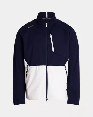 Color-Blocked Packable Jacket