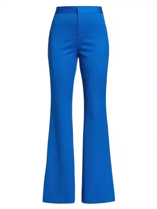 Deanna High-Rise Slim Bootcut Pants