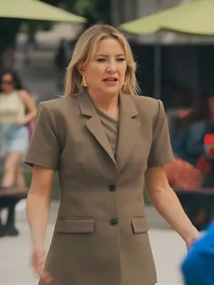 Kate Hudson Running Point S02 Brown Blazer