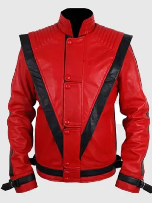 Michael Jackson Thriller Era Red Jacket