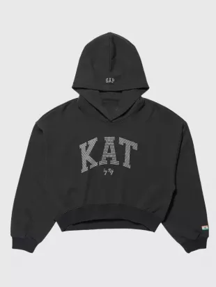 Gap X Katseye Lara Black Hoodie